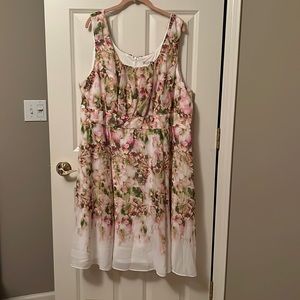 DressBarn Plus sized sleeveless dress size 24w